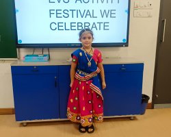  EVS ACTIVITY (FESTIVAL WE  CELEBRATE) Grade-I