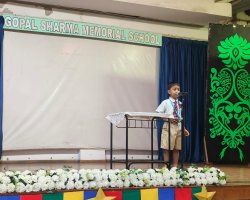 Story Telling Competition -Std II