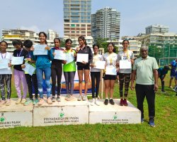 CISCE  Girls under 19  relay competition A.Y24-25