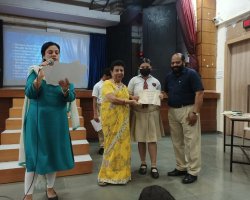 English Debate Competition (Std VIII - X) Certificates 2022-2023