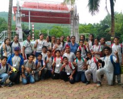 Std VII Field trip :Marine naval academy,Karjat.