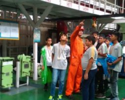 Std VII Field trip :Marine naval academy,Karjat.
