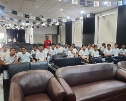 Std 9 Visit to Anglo Eastern Maritime Academy at Karjat