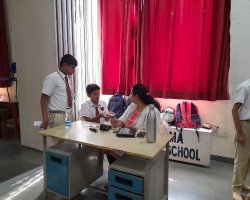 Medical Checkup for students at GSIS