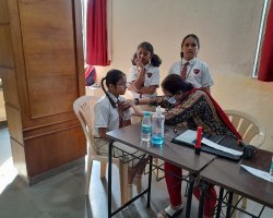 Medical Checkup for students at GSIS