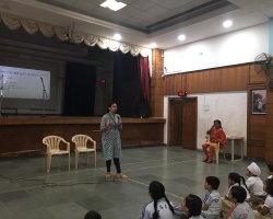 Std II Workshop on Right Choice of Food Habit