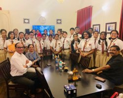 Std VIII SUPW Project - Visit to Shelter Home