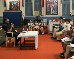 Std VIII SUPW Project - Visit to Shelter Home