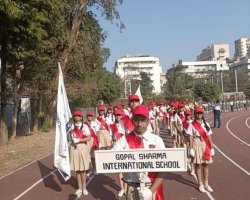  GSIS Students won third position in MSSA March Past Inter School Competition